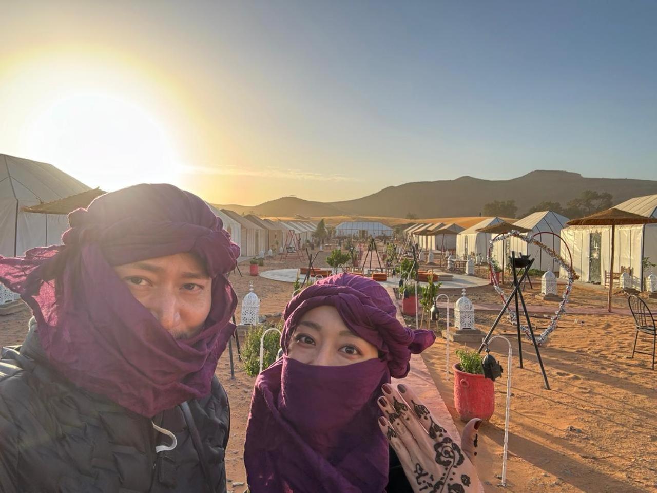 Abdo Luxury Camp With Heating Hotel Merzouga Exterior photo