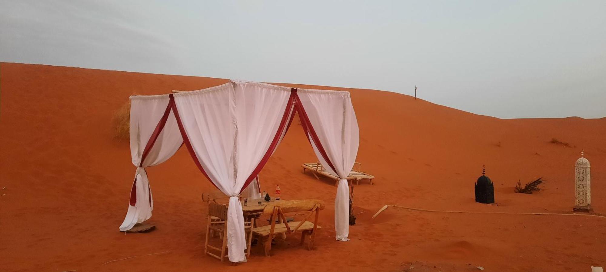 Abdo Luxury Camp With Heating Hotel Merzouga Exterior photo