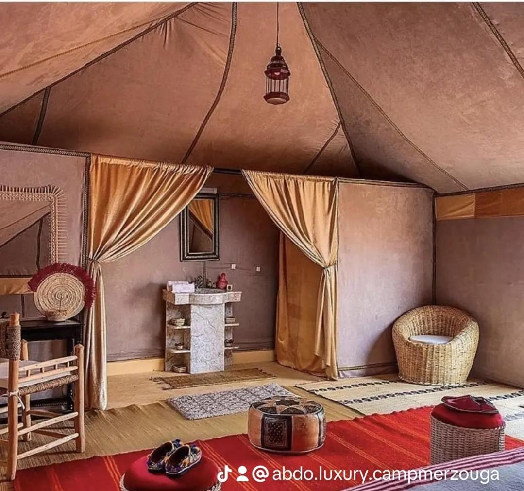 Abdo Luxury Camp With Heating Hotel Merzouga Exterior photo